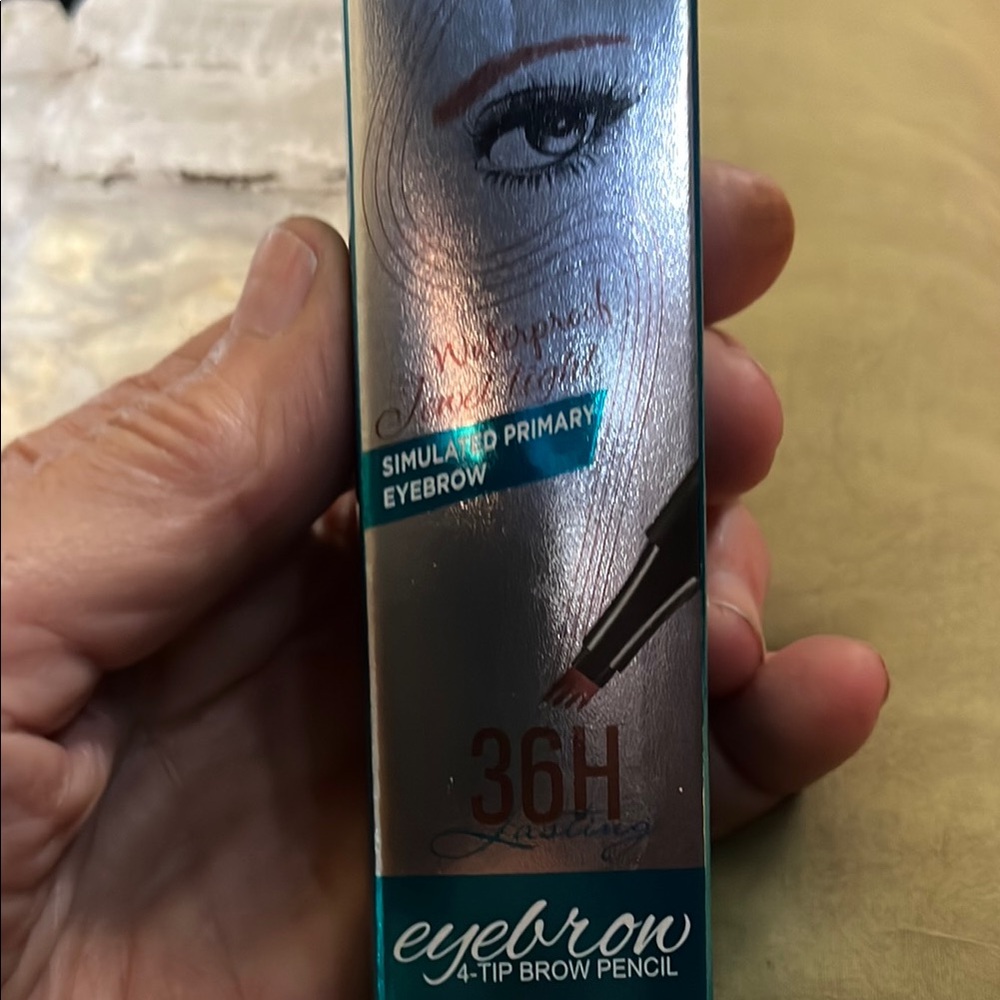 Shimmering Silver Makeup Primer Tube